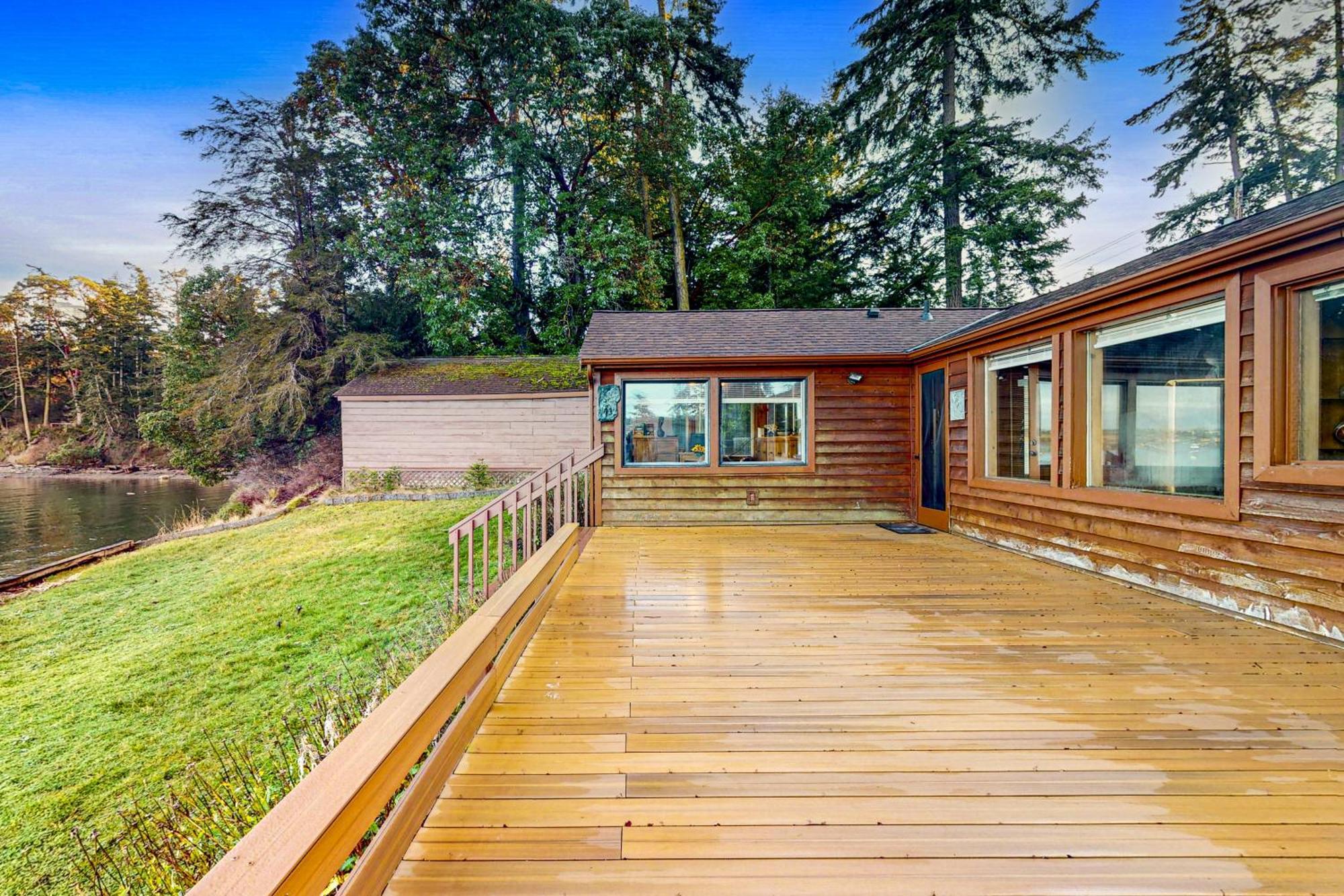 The Cabin At Penn Cove Coveland ภายนอก รูปภาพ